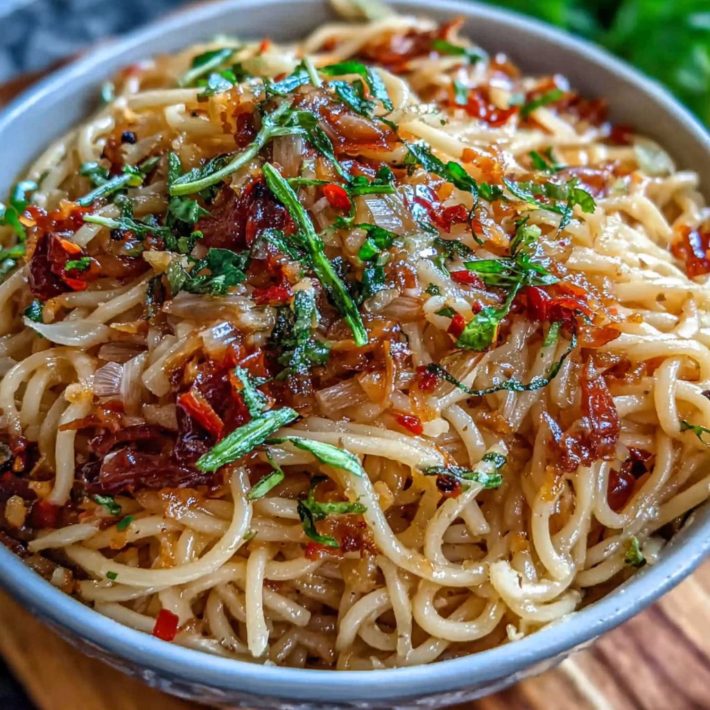 Spicy Garlic Noodles