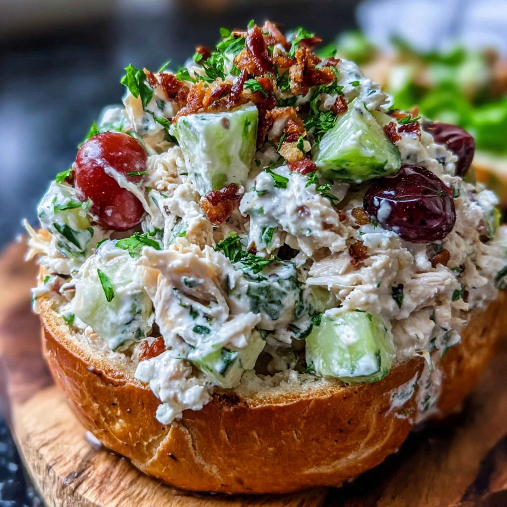 Yogurt Curry Chicken Salad