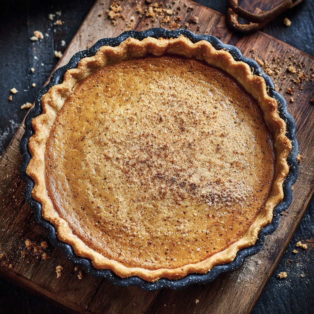 Festive Spiced Pumpkin Pie