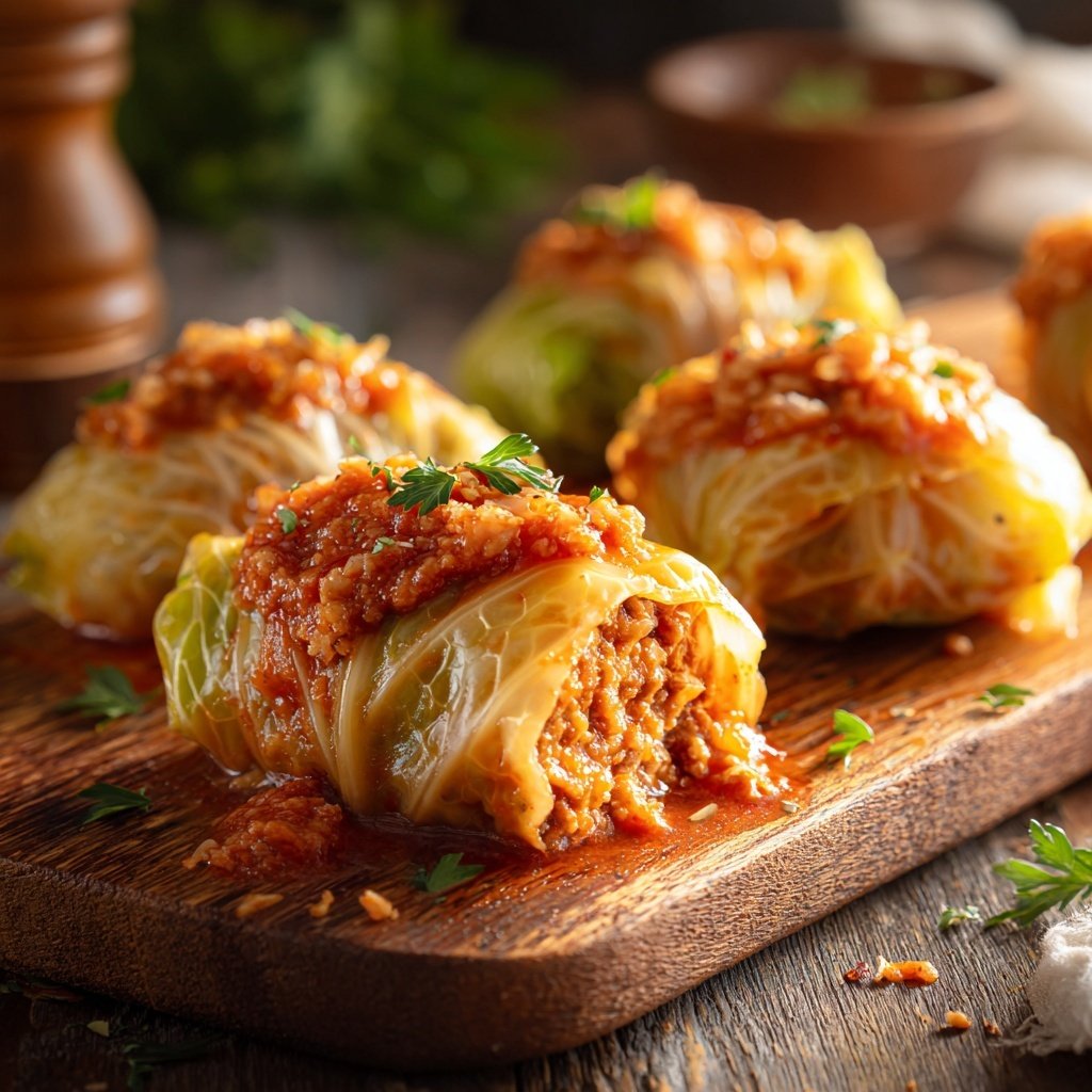 Mini Stuffed Cabbage Rolls