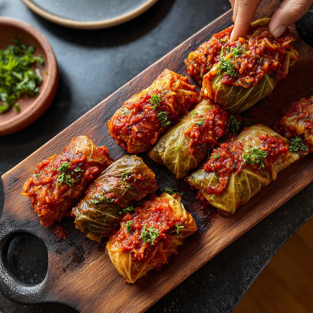 Mediterranean Cabbage Rolls