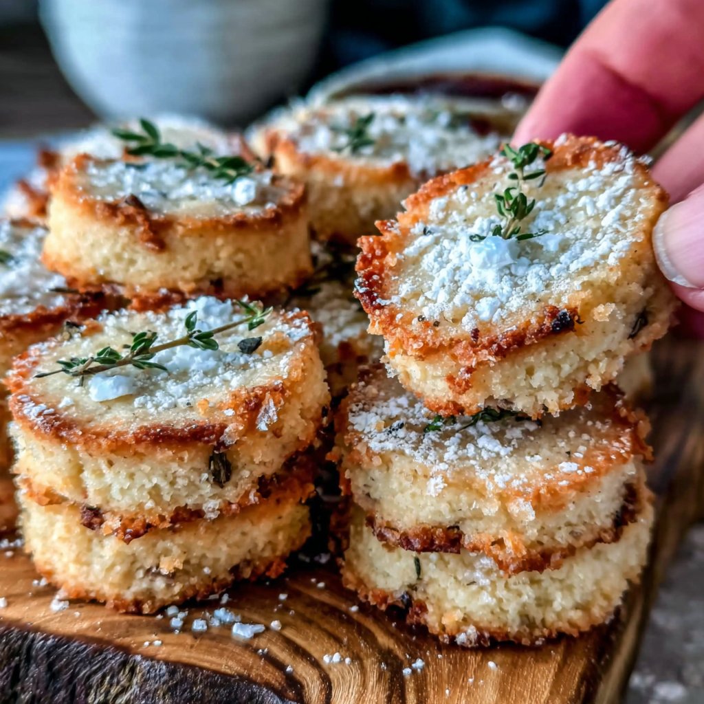 Lemon-Thyme Shortbread Cookies