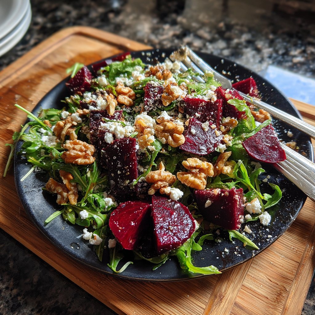 Arugula and Beet Salad Twist